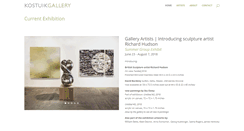 Desktop Screenshot of kostuikgallery.com